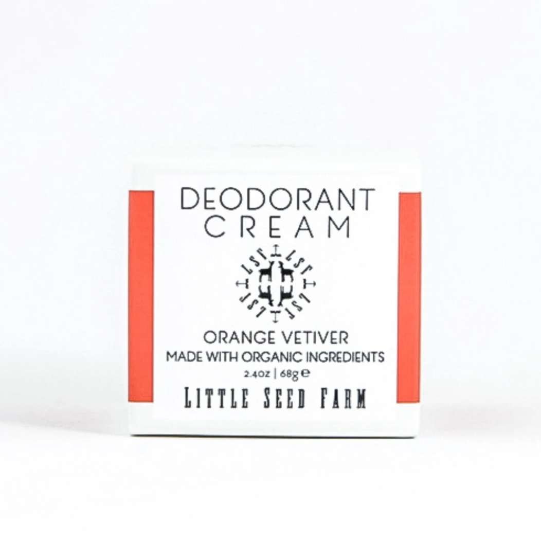 Orange Vetiver Deodorant Cream by Little Seed Farm
