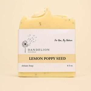Lemon Poppy Seed Bar Soap