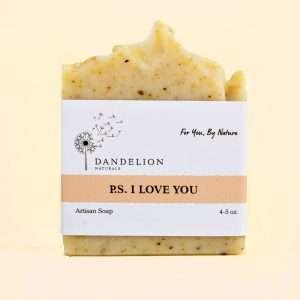 P.S. I Love You Bar Soap with Lavender, Juniper, Sage, Mint
